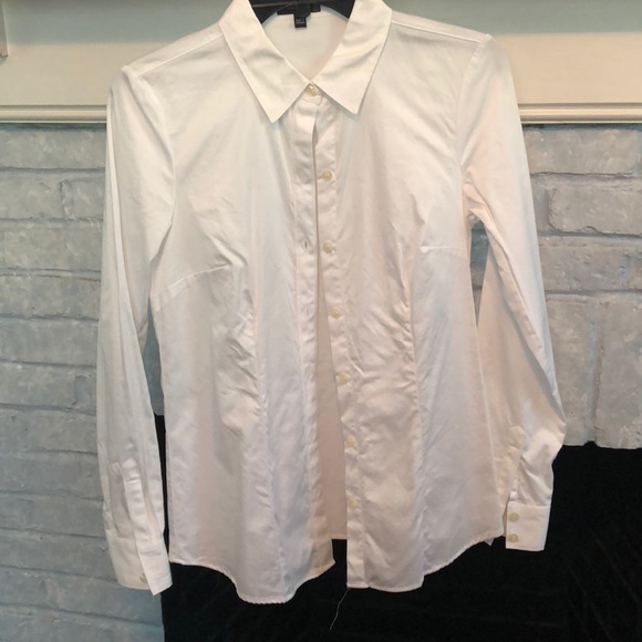 Size S white button down from the Limited - Picture 1 of 4